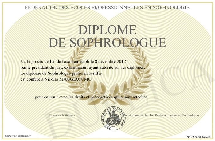 Formation Sophrologie à Distance Reconnue Par L Etat